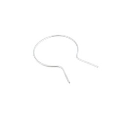 EZ Twist 3" (2 7/8" OD) Preformed 9 Gauge Galvanized Steel Fence Ties - (100 Pack)