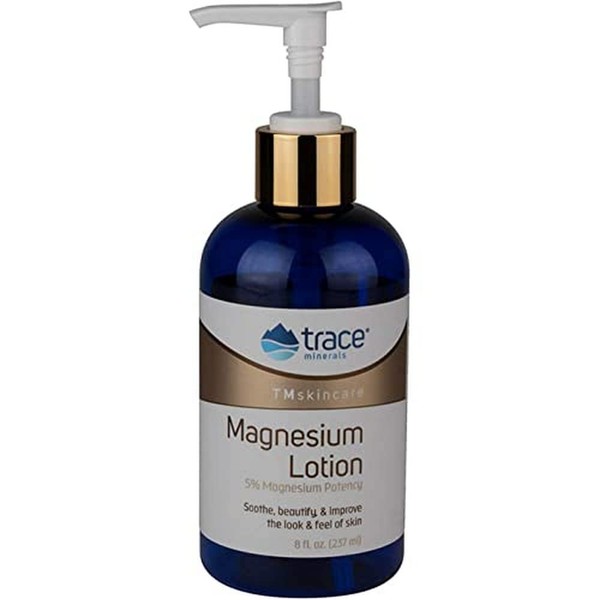Magnesium Lotion Trace Minerals 8 oz Lotion