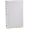 3-Ring Photo Album 300 Pockets Hold 4x6 Photos, White