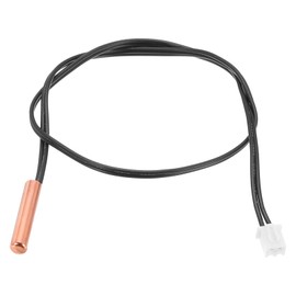 uxcell 1 Pcs 10K NTC Thermal Sensor Probe,Copper Sensitive Temperature Sensor Probe 14 Inch Digital Thermometer Extension Cable Temp Sensor for Electrical Appliances