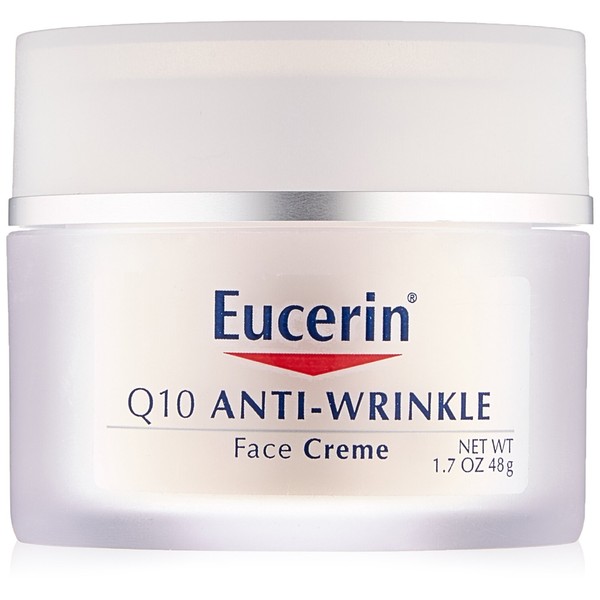 Eucerin Sensitive Skin Experts Q10 Anti-Wrinkle Face Creme 1.70 oz ( Pack of 3)