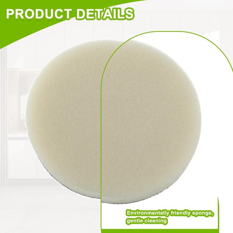 EPLZON 16pcs Foam Pads Power Scrubber Pads Set Electric Scrubber