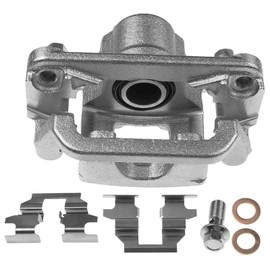 EIOFEVY 2pcs Disc Brake Caliper Assembly Set Rear Left Right Steel Metallic 1-Piston with Bracket for Nissan for Altima 2.5L/3.5L 2007-2012 for Maxima 3.5L 2007-2008