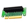 WLGQ PCI-E X8 Riser Card, PCI Express Male to Female