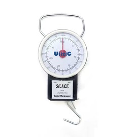 UiiziC Fishing Spring Scale with Hook Tape Measure Analog Display Portable Mechanical Scale (WH35)