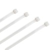 ERKO Cable Ties, White, 200 mm x 7.6 mm, Tensile