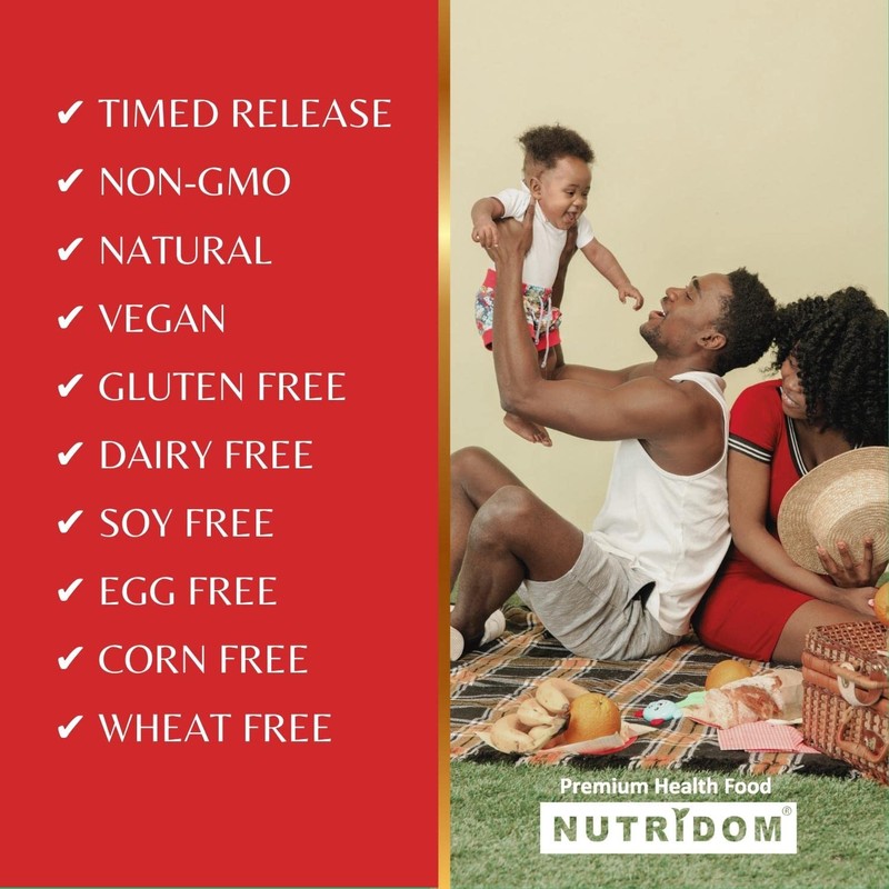 Nutridom Timed-Release Vitamin C (850 mg) with Zinc Bisglycinate (15