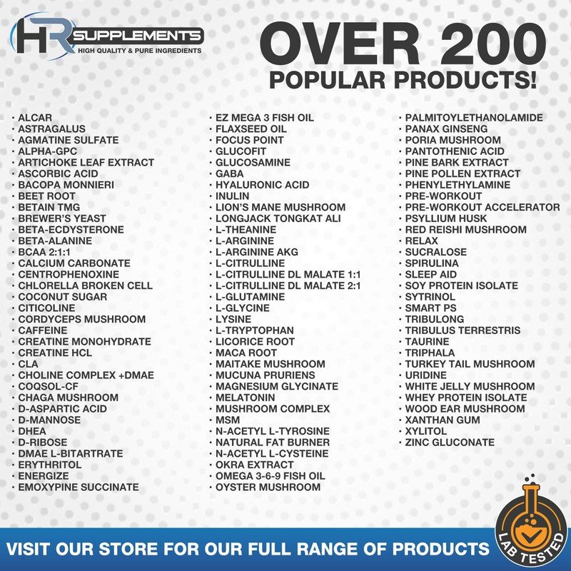 HR Supplements Sucralose Powder | 250 Grams | Zero Calorie