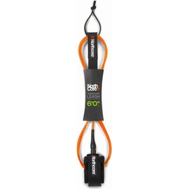 Northcore Surfing and Watersports Accessories - 6mm Surfboard Leash/Strap 6FT - Orange