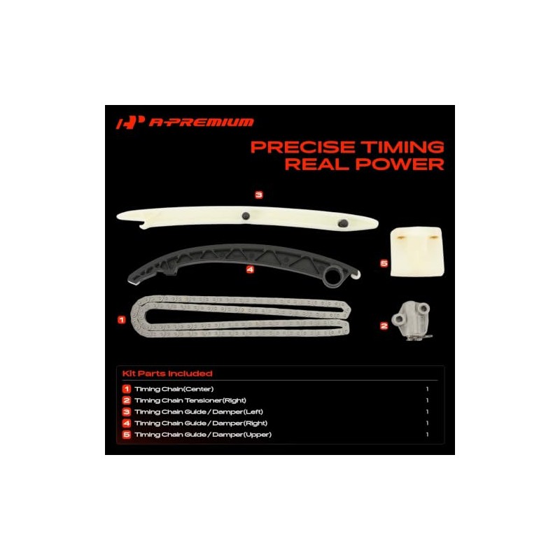 A-Premium Kit de 5 PCS. de Cadena de Distribución del