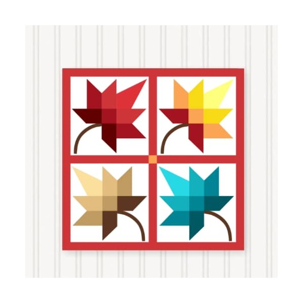 BARN Quilt Block Outdoor Square BQ008-05 | 6 Sizes |