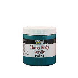 Handy Art Nu Master Heavy Body Acrylic Paint 8 ounce, Phthalo Green
