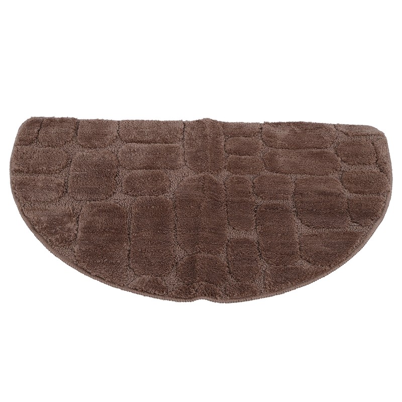 Half Round Shape Super Absorbs Non Slip Floor Mat for