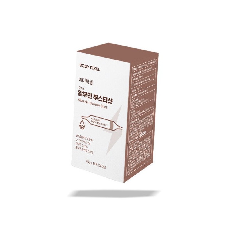 Body Pixel 바디픽셀 마시는 알부민 부스터샷(20gx15EA) 1개 Body Pixel Drinking