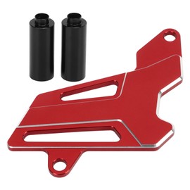 Motorcycle Front Sprocket Guard Aluminium Alloy Replacement for CRF250L CRF250M CRF250RALLY Red