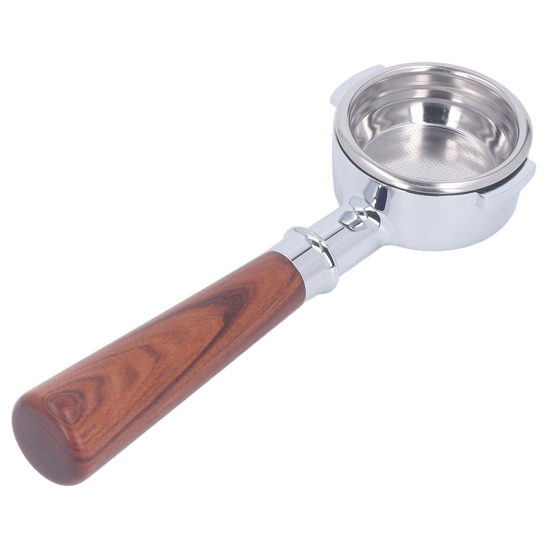58mm Coffee Portafilter Aluminum Alloy 2 Ears Bottomless Portafilter Handle