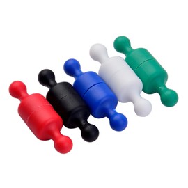 ULIBERMAG 12 x Magnetic Push Pins Fridge Magnet for Whiteboard Fridge