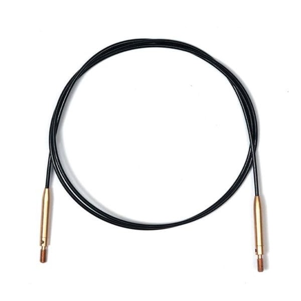 KnitPro K10586 Cable, Black/Gold, 120 cm