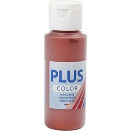 Plus Color 60ml Craft Paint, Red Copper