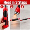 Cordless Mini Hot Air Gun – Rechargeable Handheld Heat Tool