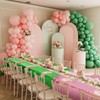 Oudain 4 pcs Pink and Green Party Decoration Witch Party