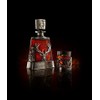 AE Williams Stunning Pewter Stag & Scottish Thistle Whisky Tumbler
