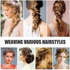 6 Pieces Plastic Magic Hair Braid Tail Styling Kit Ponytail