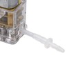 Mini Peristaltic Pump Transparent Shell 1ml/min Flow 0.001m Lift Liquid