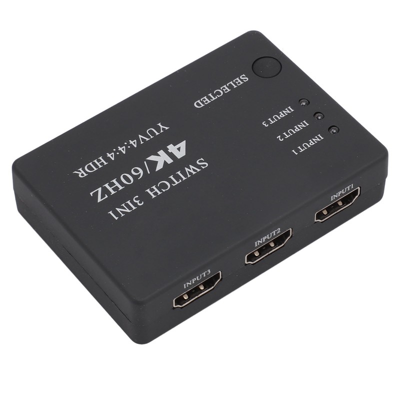 3 in 1 Out HD Multimedia Interface Switch 4K 60HZ