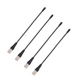 PALPEAL 4 PCS Whip Replacement Antenna for Shure UR1 UR1M UR5 P9R P9RA P10R ULXD1 QLXD1 WLXD1 AD1 Wireless Bodypack Transmitter Receiver, 470 to 530 MHz