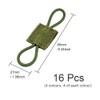 XINGSUI Pack of 16 Elastic Webbing, Tactical Retainer Outdoor Tool,