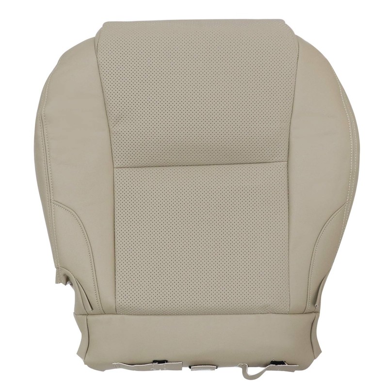 Vigoraze Front Driver Bottom Replacement Leather Seat Cover Tan Compatible
