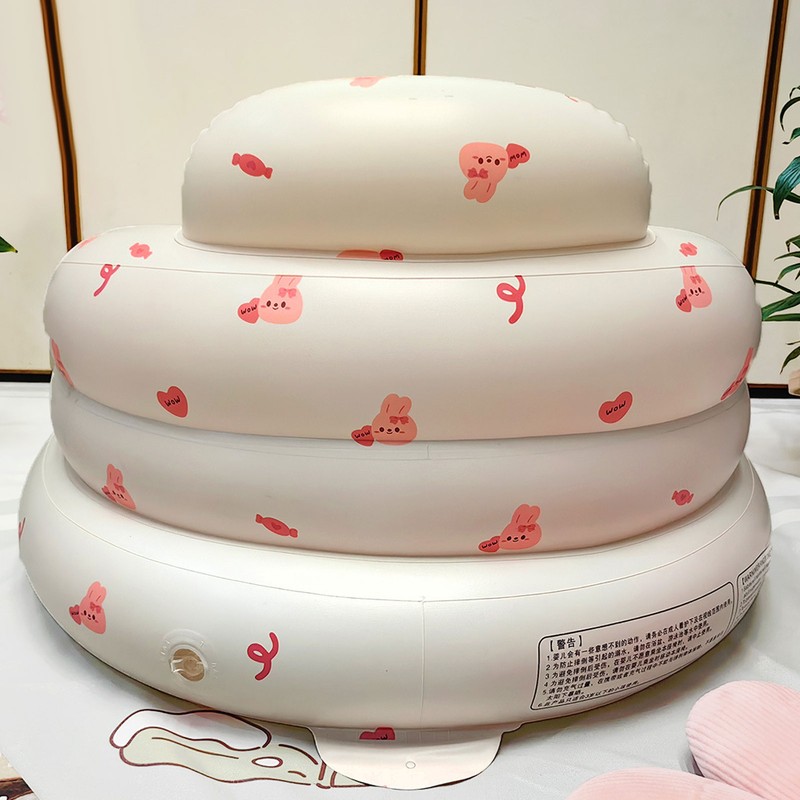 Baby Inflatable Seat with Air Pump Infant Back Support Sofa