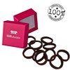 HAARallerliebst Hair Bobbles Dark Brown (Pack of 10 | Brown