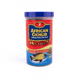 Pisces Pros African Cichlid Attack Sinking Pellet Fish Food (7.82 oz)