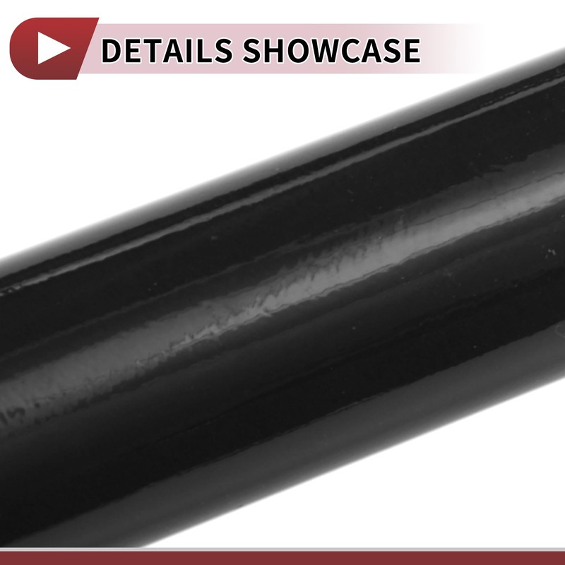 X AUTOHAUX Black Protective Car Wrap Film 0.33ft x 59.84inch