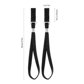 DreamAug 2-Pack Walking Stick Wrist Straps – Adjustable Cane and Crutch Strap Leash for Seniors, Rehab, and Mobility Aid Use – Universal Fit for Canes, Crutches, Walkers