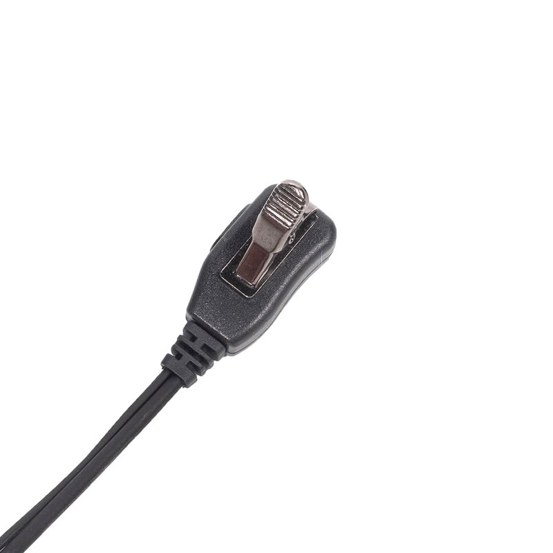 2 Pack Headset PTT Mic Walkie Talkie Earpiece Compatible with