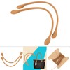 2Pcs Genuine Leather Bag Straps Handle for DIY Hand Accessories