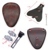 Brown Motorcycle Solo Seat Spring With Base For Harley Heritage