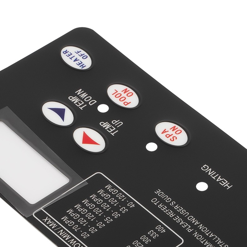 maXpeedingrods 42002-0007S Control Board Kit Switch Pad for Master Temp