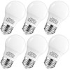 MorningLight 6 Pack A15 LED Bulbs 60 Watt Equivalent, Neutral