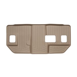 WeatherTech Custom Fit FloorLiners for Escalade ESV, Suburban, Yukon XL - 3rd Row (450668), Tan