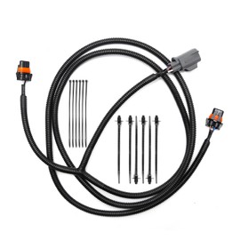 CADUFUELLY Fog Light Jumper Wiring Harness, 68046303AC Lamp Harness Replacement for Dodge Ram 2500 3500 4500 5500 2010-2018