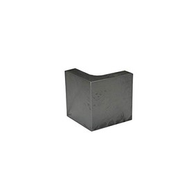 Caste Iron Solid Angle Plate 1" x 1" x 1" Inch - Stress Relieved