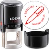 MaxMark Round Teacher Self Inking Stamp - Excellent Writing Skills