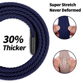 Fairwin Mens Belt, Elastic Belt Men Elastic Belt Women, Belts for Men Women, Stretch Belt for Men Women - Nice Men's Gift Choice