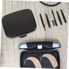 ORFOFE Hearing Aid Cleaning Kit 4-Piece Mini Brush Set Magnet