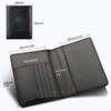 Passport Holder Travel Bag Cover Case, T Tersely Leather RFID