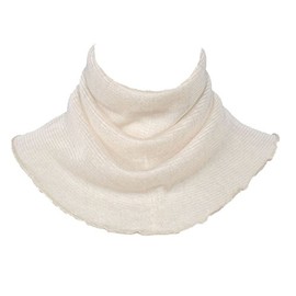 SIL-VENDER UV Protection Goods, Neck Protection, Neck Cover, Silk, UV Protection, Women's, Sunshade, Neck Warmer, Silk, Present, Respect for the Aged Day, Birthday, Gift, 30 beige